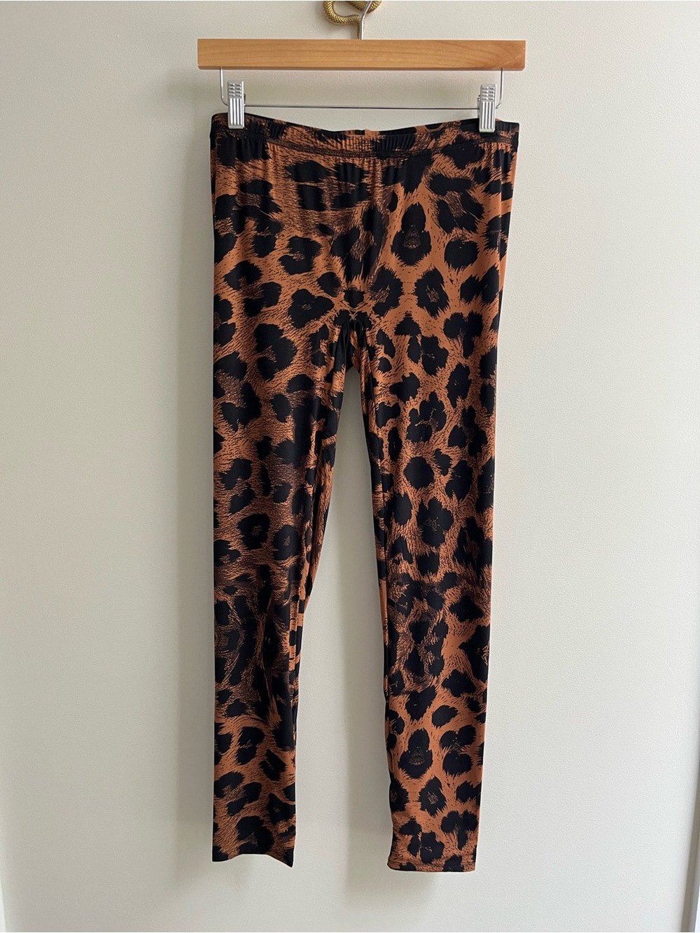 NWT Naked Wardrobe Naked Print Buttery Leggings Cheetah Leopard Animal Print L